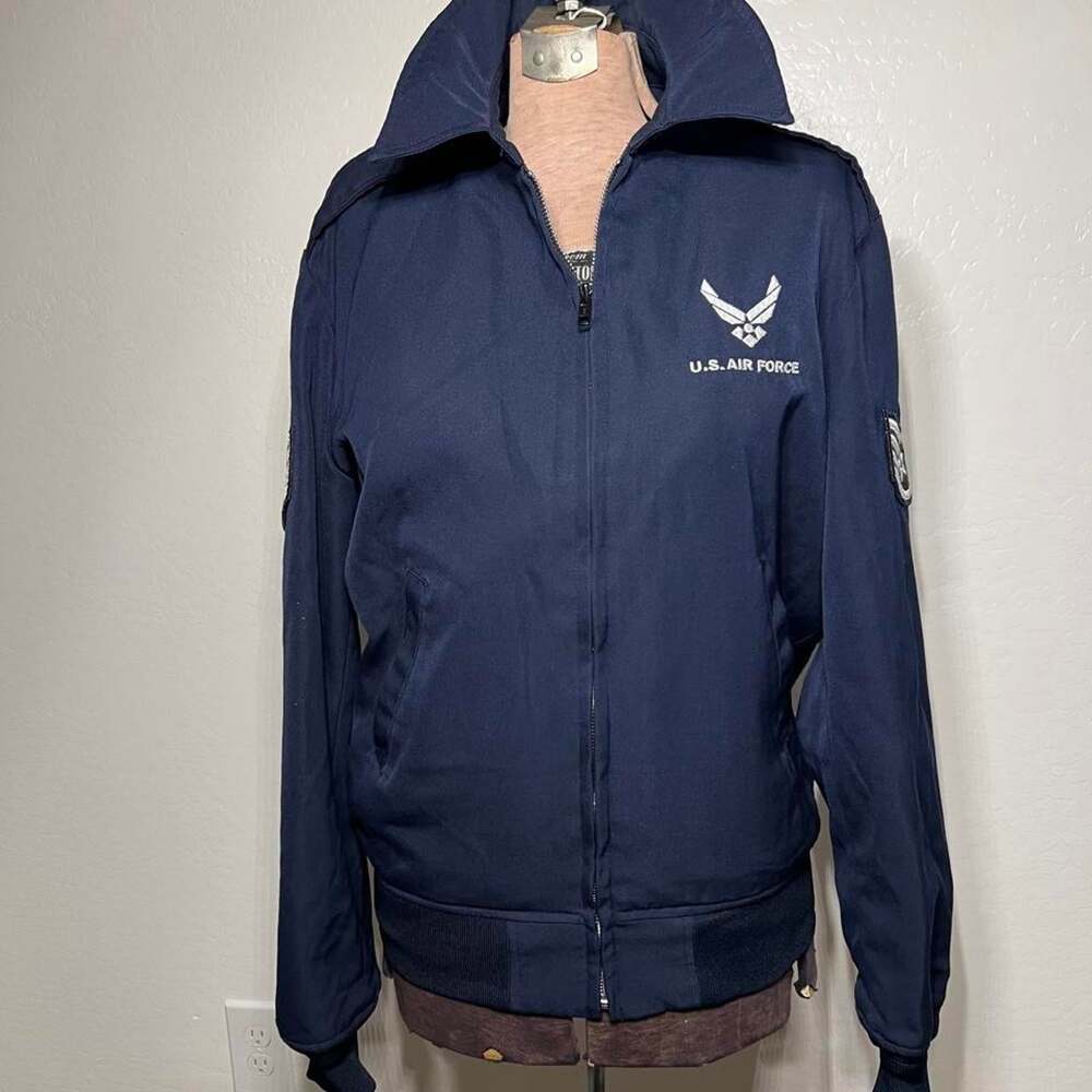 Men's Navy and Blue Jacket
